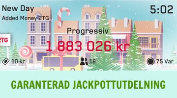 New Day bingorum med garanterad jackpottutdelning