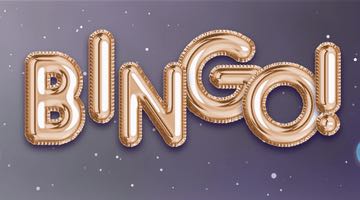 Bingo med bokstäver i guld hos Miljonlotteriet