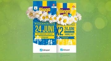 Lotter till midsommarbingo