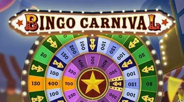 Logga för bingorummet Bingo Carnival hos Paf.