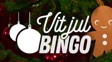 Vit jul-bingo