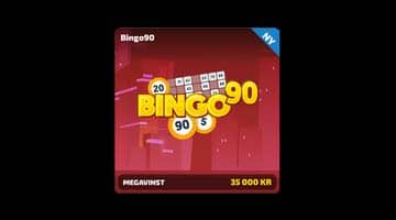 Bingo med 90 bollar hos Lyckost