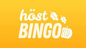 Bild på bingospelet Höstbingo.