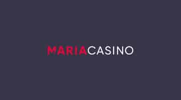 Maria Casinos logga mot mörk bakgrund