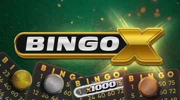 Bild på loggan för Pafs nya bingospel "Bingo X".